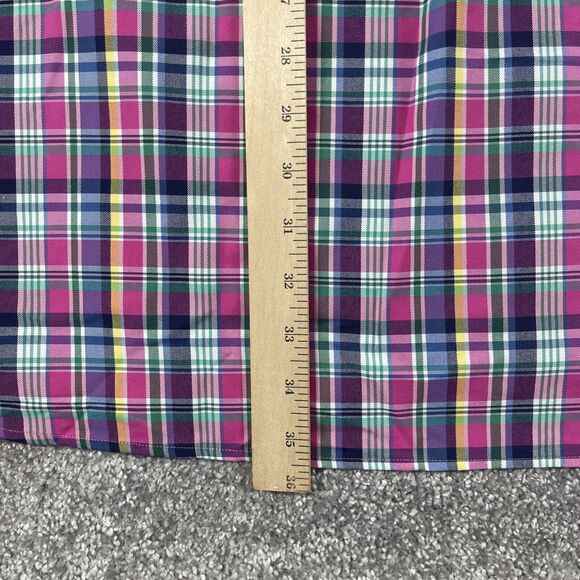 Polo Ralph Lauren Button Down Shirt Mens 3XB Performance Plaid Wicking Cooling - Picture 12 of 15